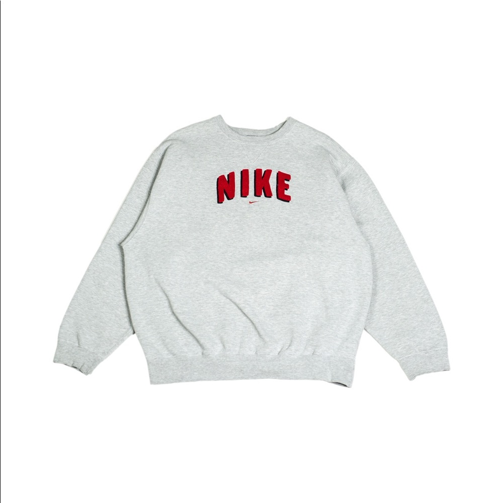 90s Vintage Nike Spell Out Center Swoosh Sweater